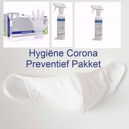 Afbeeldingen van Corona hygiëne preventief pakket